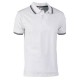POLO JERSEY SPORT TG.XL BIANCO/BLU 100% COTONE