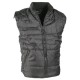 GILET IMBOTTITO NERO TG.L 100% NYLON