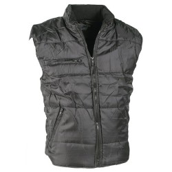 GILET IMBOTTITO NERO TG.L 100% NYLON