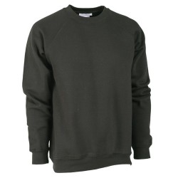 FELPA GIROCOLLO COT/POLI TG.XXL NERO