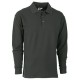 POLO M/L PREMIUM NERA TG.3XL 100% COTONE