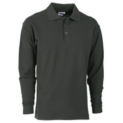 POLO M/L PREMIUM NERA TG.3XL 100% COTONE