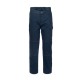PANTALONE SERIO PLUS+ 100% COTONE BLU TG.3XL
