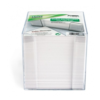 BLOCCO BIANCO LEBEZ J-9910 CON CUSTODIA 9x9 cm