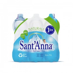 CF.6 BOTTIGLIE ACQUA SANTANNA NATURALE 1LT