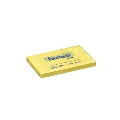 BLOCCO TARTAN 12776 GIALLO 76X127MM 100FG 63GR