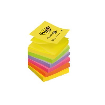 BLOCCO Post-itSuper Sticky Z-Notes 76x76mm 100fg R330-NR NEON
