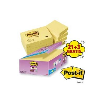 VALUE PACK 21+3 BLOCCO 90fg Post-it 47.6x47.6mm
