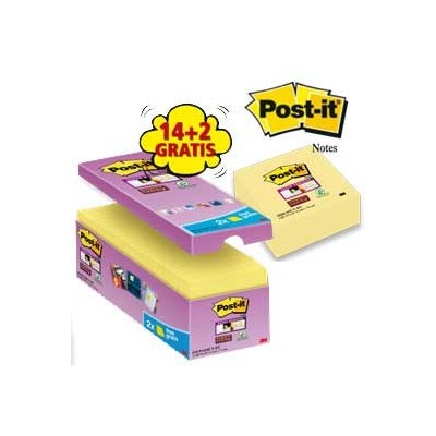 VALUE PACK 14+2 BLOCCO 90fg Post-it 76x76mm