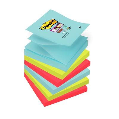 BL.6 Post-it Z-Notes Super Sticky R330 MIAMI 3M