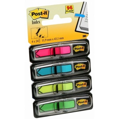 MINISET 96 SEGNAPAGINA Post-it Index Freccia MINI 684-ARR4 3M
