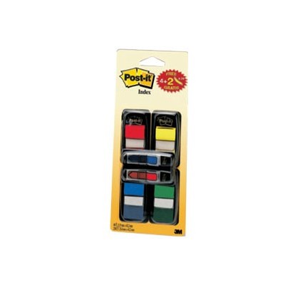 200 SEGNAPAGINA INDEX 680 IN 4 COLORI CLASSICI + 48 MINI FRECCE