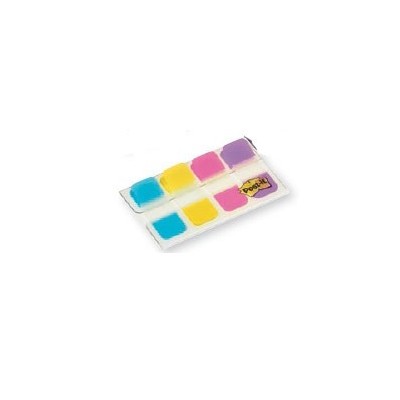 Dispenser 40 SEGNAPAGINA POST-IT INDEX STRONG Mini 676 VIVACI 15,8X38mm