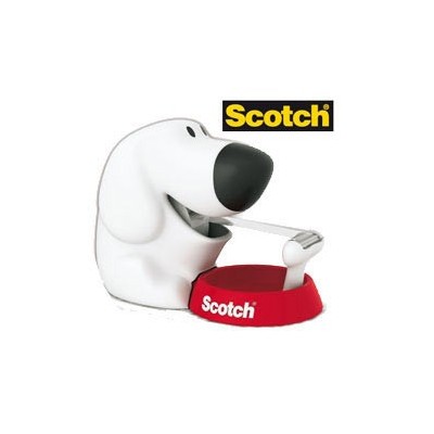 DISPENSER FIDO C31 + 1 ROTOLO SCOTCH MAGIC 810 19MMX7,5M