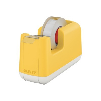 Dispenser per nastro adesivo giallo Cosy Leitz