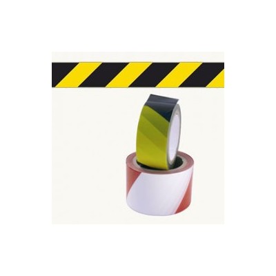NASTRO ADESIVO 50MMX25MT SICUREZZA GIALLO/NERO