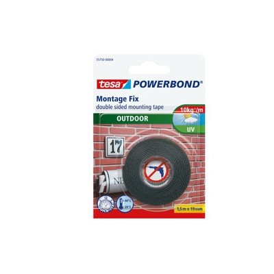 NASTRO BIADESIVO 19mmx1,5mt POWERBOND ESTERNI Tesa