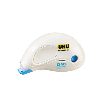 CORRETTORE A NASTRO COMPACT 5mmX10Mt UHU Correction 80 recycled
