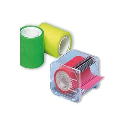 NASTRO ADESIVO MEMOGRAPH C/DISPENSER 50MMX10MT GIALLO