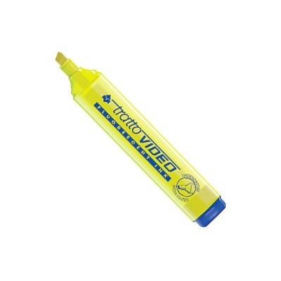 EVIDENZIATORE TRATTO VIDEO GIALLO
