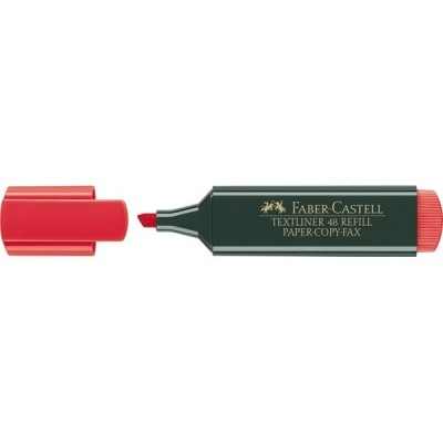 EVIDENZIATORE ROSSO TEXTLINER 48 FABER-CASTELL