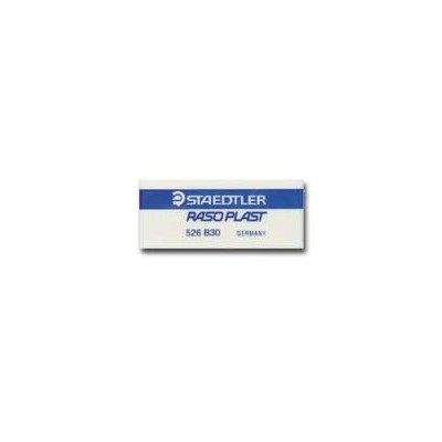 BOX 30 GOMME RASOPLAST 526 B30 BIANCA PER MATITA