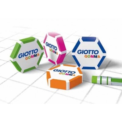 GOMMA GIOTTO COLORI      ASSORTITI