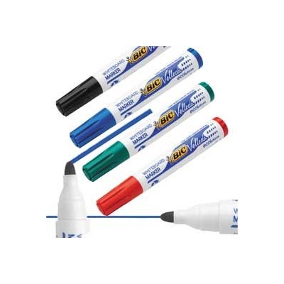 ASTUCCIO 4 MARCATORI P.TONDA Whiteboard VELLEDA