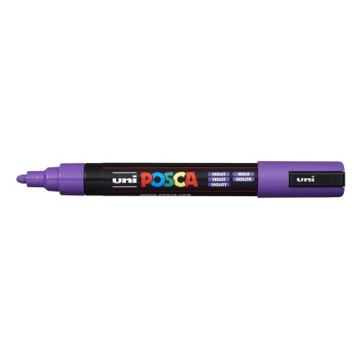 MARKER UNI POSCA VIOLA   PC-5M PUNTA MEDIA
