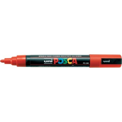 MARKER UNI POSCA PC-5M   ARANCIO PUNTA MEDIA