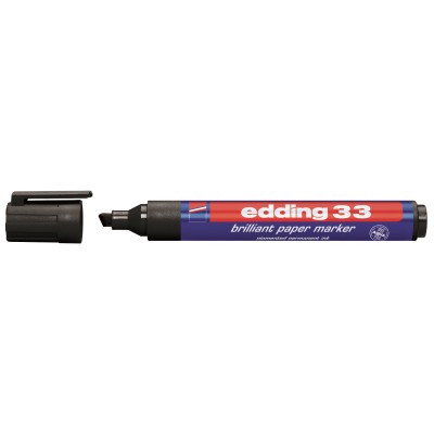 MARCATORE PUNTA BRILLANTE NERA EDDING 33
