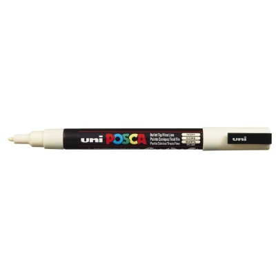 MARKER UNI POSCA PC-3M   AVORIO PUNTA FINE