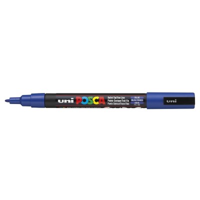 MARKER UNI POSCA PC-3M   BLU PUNTA FINE