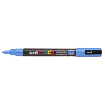 MARKER UNI POSCA PC-3M   BLU CIELO PUNTA FINE