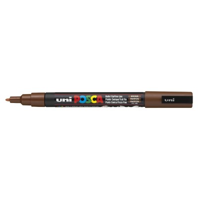 MARKER UNI POSCA PC-3M   MARRONE PUNTA FINE