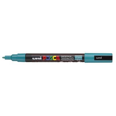 MARKER UNI POSCA PC-3M   VERDE SMERALDO PUNTA FINE