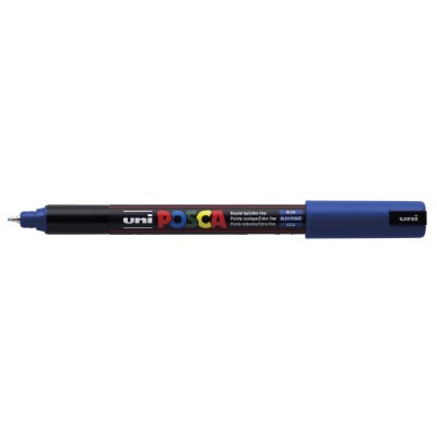 MARKER UNI POSCA PEN     PC-1MR BLU EXTRA FINE