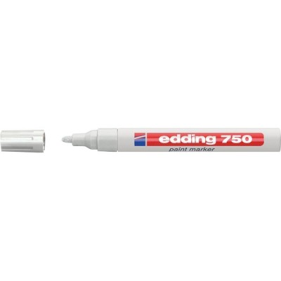 MARCATORE A VERNICE      EDDING 750 BIANCO
