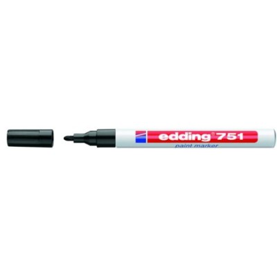 09117 MARKER A VERNICE   EDDING 751 NERO