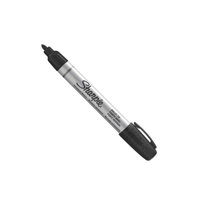 MARCATORE PERMANENTE SMALL METAL NERO P.TONDA SHARPIE