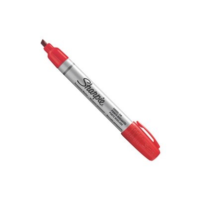 MARCATORE PERMANENTE SMALL METAL ROSSO P.SCALPELLO SHARPIE
