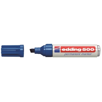 PERMANENT MARKER EDDING  500 BLU