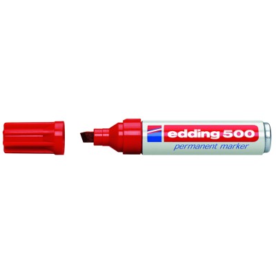 PERMANENT MARKER EDDING  500 ROSSO