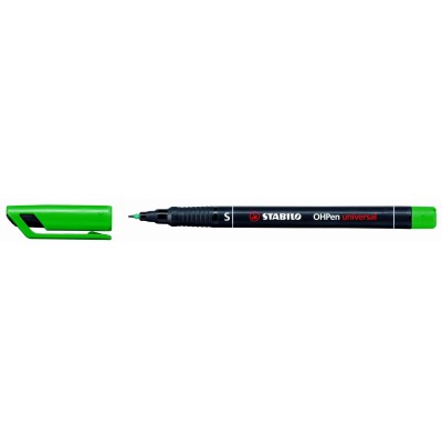 MARKER STABILO OHPEN 841  SUPERFINE VERDE