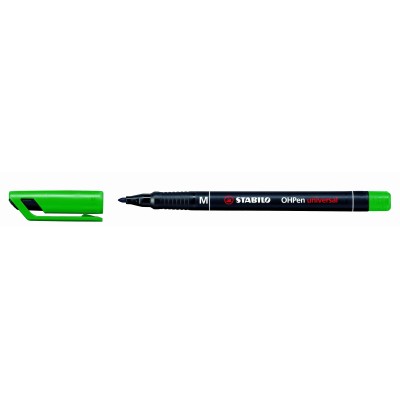 MARKER STABILO OHPEN 843 MEDIO VERDE