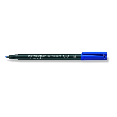MARCATORE STAEDTLER      LUMOCOLOR 317 MEDIO BLU