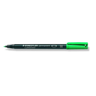 MARCATORE STAEDTLER      LUMOCOLOR 317 MEDIO VERDE