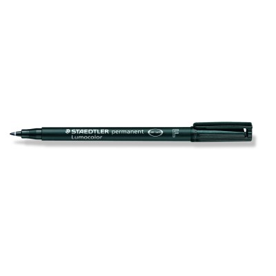 MARCATORE STAEDTLER      LUMOCOLOR 318 FINE NERO