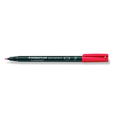 MARCATORE STAEDTLER      LUMOCOLOR 318 FINE ROSSO