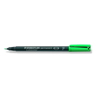 MARCATORE STAEDTLER      LUMOCOLOR 318 FINE VERDE